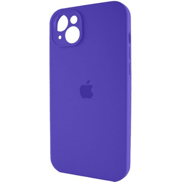Чохол для смартфона Silicone Full Case AA Camera Protect for Apple iPhone 14 22,Dark Purple 115004407 фото