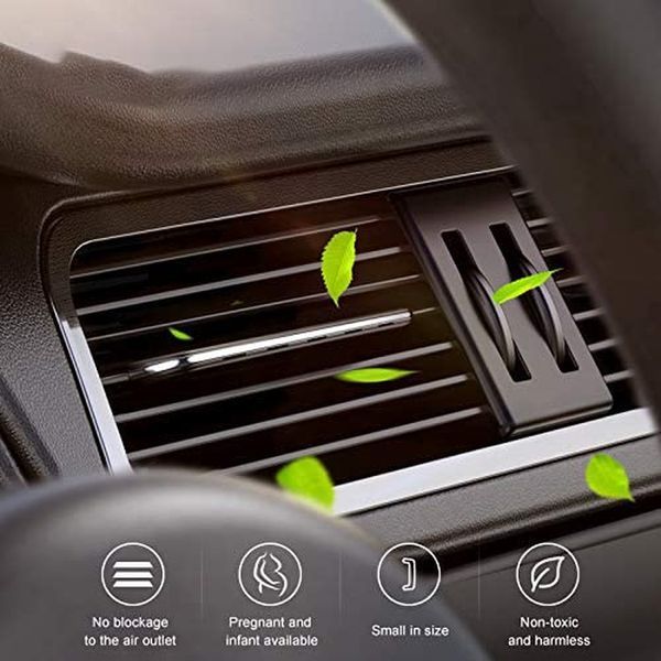 Автомобільний освіжувач повітря Baseus Paddle car air freshener Black 613713961 фото