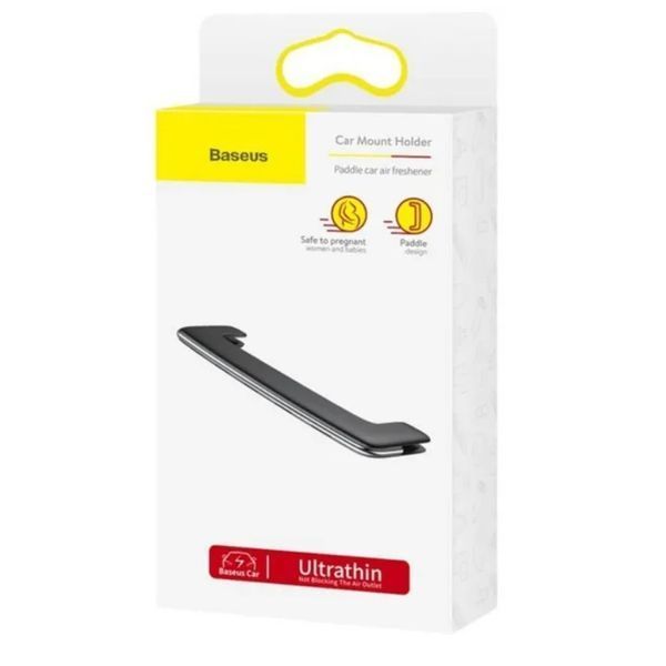 Автомобільний освіжувач повітря Baseus Paddle car air freshener Black 613713961 фото
