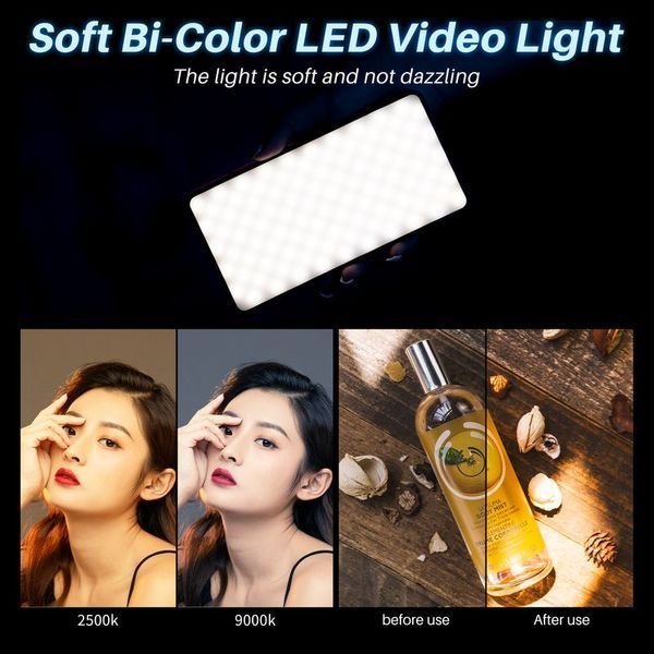 Видеосвет Ulanzi VL200 Bi-color Led Light 8W Black (2481 VL200) 382920826 фото