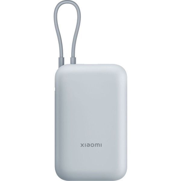 Зовнішній акумулятор Xiaomi Power Bank 10000mAh (Integrated Cable) Ice Blue GL 296315505 фото