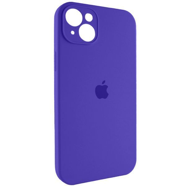 Чохол для смартфона Silicone Full Case AA Camera Protect for Apple iPhone 14 22,Dark Purple 115004407 фото