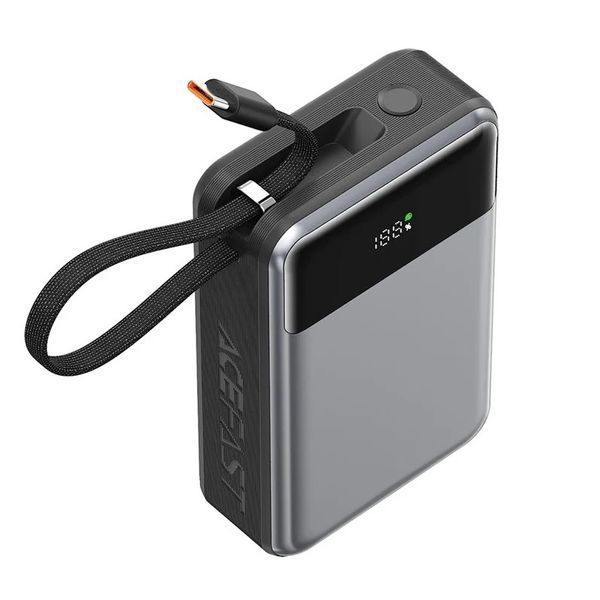 Зовнішній акумулятор ACEFAST M21 PD65W power bank with cable 20000mAh Black 161796108 фото