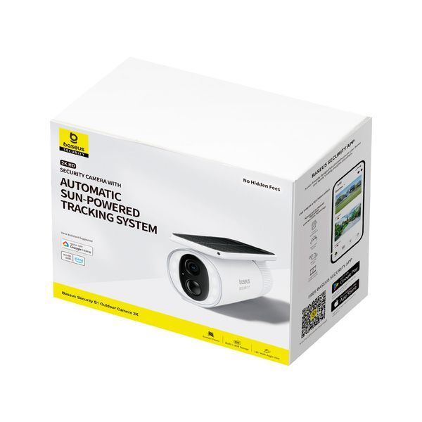 IP-камера відеоспостереження Baseus Security S1 Outdoor Camera 2K White 167112485 фото