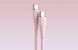 Кабель Vention USB 2.0 C Male to C Male 5A Cable 1M Pink Silicone Type (TAWPF) 534246872 фото 3