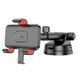 Автодержатель для телефона HOCO H22 Dragon automatic clamping car holder(center console) Red Black 105180403 фото 4