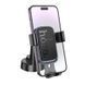 Автодержатель для телефона HOCO H81 Vista Gravity Car holder (center console) Black Metal Gray 969318665 фото 6