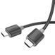 Кабель HOCO US08 HDTV 2.0 male-to-male 4K HD data cable(L=3M) Black 382499838 фото 3