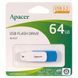 Флеш-накопитель Apacer USB 3.2 Gen 1 AH357 64GB Blue 106236365 фото 2