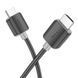 Кабель HOCO US08 HDTV 2.0 male-to-male 4K HD data cable(L=3M) Black 382499838 фото 2