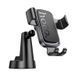 Автодержатель для телефона HOCO H81 Vista Gravity Car holder (center console) Black Metal Gray 969318665 фото 3