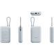 Зовнішній акумулятор Xiaomi Power Bank 10000mAh (Integrated Cable) Ice Blue GL 296315505 фото 9