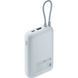 Зовнішній акумулятор Xiaomi Power Bank 10000mAh (Integrated Cable) Ice Blue GL 296315505 фото 4