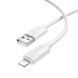 Кабель BOROFONE BX123 Leya silicone charging data cable iP White 651477629 фото 1