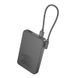 Зовнішній акумулятор HOCO J170 Starlight 22.5W+PD20W fully compatible power bank with cable(10000mAh) Metal Gray 158374338 фото 7