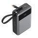 Зовнішній акумулятор ACEFAST M21 PD65W power bank with cable 20000mAh Black 161796108 фото 3