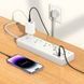 Мережевий подовжувач HOCO AC13A Talento 5-position socket(1C3A) (1,5 m) White 340300641 фото 5