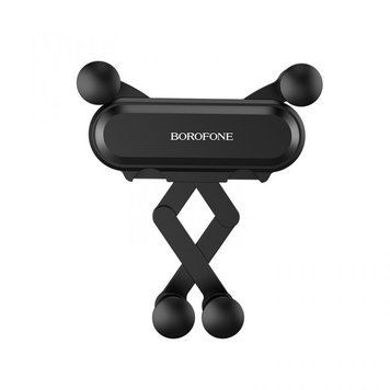 Автодержатель для телефона BOROFONE BH19 Eddie air outlet gravity in-car holder 988229591 фото