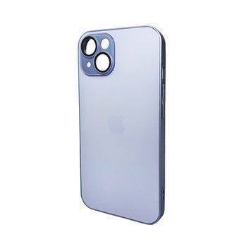 Чехол для смартфона AG Glass Matt Frame Color Logo for Apple iPhone 15 Sierra Blue 246653375 фото