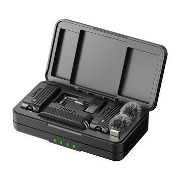 Бездротова мікрофонна система Ulanzi A100 dual-mic (3.5mm/Type-C) (A014A) 474304474 фото
