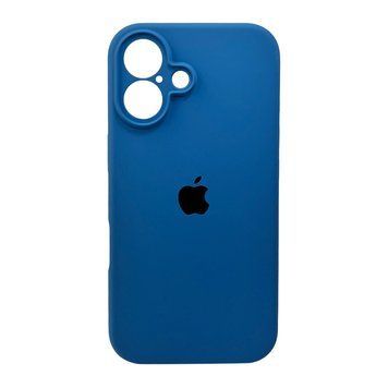 Чехол для смартфона Silicone Full Case AA Camera Protect for Apple iPhone 16 38,Surf Blue 863138313 фото
