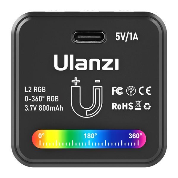 Відеосвітло Ulanzi Vijim L2 RGB COB VEDIO LIGHT, 4W (UV-2878 L2 RGB) 914452112 фото