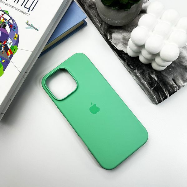 Чохол для смартфона Silicone Full Case AA Open Cam for Apple iPhone 16 Pro Max 30,Spearmint 236382556 фото