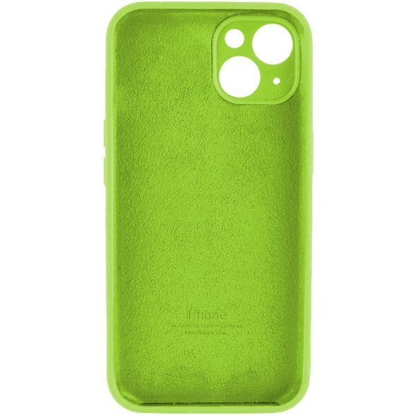 Чохол для смартфона Silicone Full Case AA Camera Protect for Apple iPhone 14 24,Shiny Green 400621105 фото