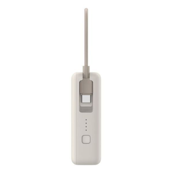 Зовнішній акумулятор Xiaomi 33W Power Bank 10000mAh (Integrated Cable) Tan GL 111357315 фото