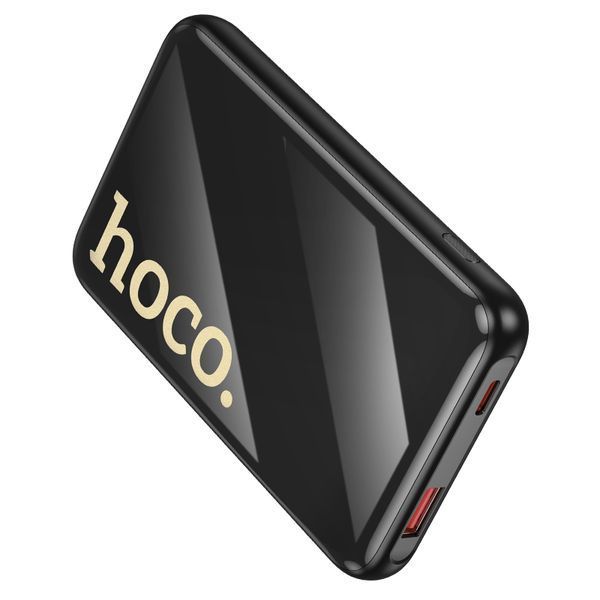 Зовнішній акумулятор HOCO Q37 Graceful 22.5W+PD20W power bank with two cables(10000mAh) Black 109313228 фото