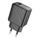 Мережевий зарядний пристрій HOCO CS21A Rich single port QC3.0 charger Black 417309447 фото 3