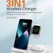 Беспроводное зарядное устройство WUW-C250 3 in 1 desktop foldable wireless charger 509052754 фото 7