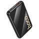 Зовнішній акумулятор HOCO Q37 Graceful 22.5W+PD20W power bank with two cables(10000mAh) Black 109313228 фото 4