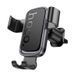 Автотримач для телефона HOCO H80 Vista gravity car holder (air outlet) Black Metal Gray 707781032 фото 1