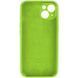 Чохол для смартфона Silicone Full Case AA Camera Protect for Apple iPhone 14 24,Shiny Green 400621105 фото 2