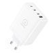 Мережевий зарядний пристрій WUW-C158 1USB 3Type-C + USB A PD100W white 636758872 фото 1