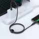Кабель ACEFAST C1-03 Type-C to Type-C 3A, 1.2m, nylon, aluminum connectors, Black 595782438 фото 5