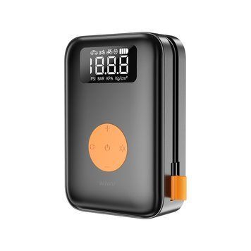 Автомобільний насос WIWU Portable Cordless Tire inflator Wi-Ai003 Black 605744599 фото