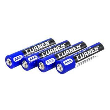 Батарейка Cuanen LR3/AAA Super Heavy Duty (4шт) 100416679 фото