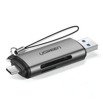 Кардридер UGREEN CM185 USB-C/USB-A Card Reader (UGR-50706) 359318030 фото