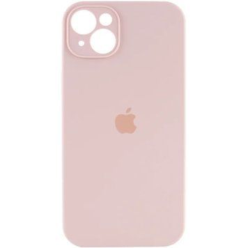 Чохол для смартфона Silicone Full Case AA Camera Protect for Apple iPhone 14 15,Pink Sand 909727534 фото