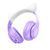 Бездротові накладні навушники HOCO W42 Cat ears BT headphones Purple Grape 838881956 фото
