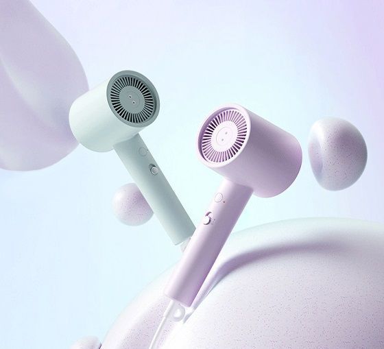 Фен Xiaomi Mijia Negative Ion Hair Dryer H301 Green + (перехідник на EU розетку) 487306364 фото