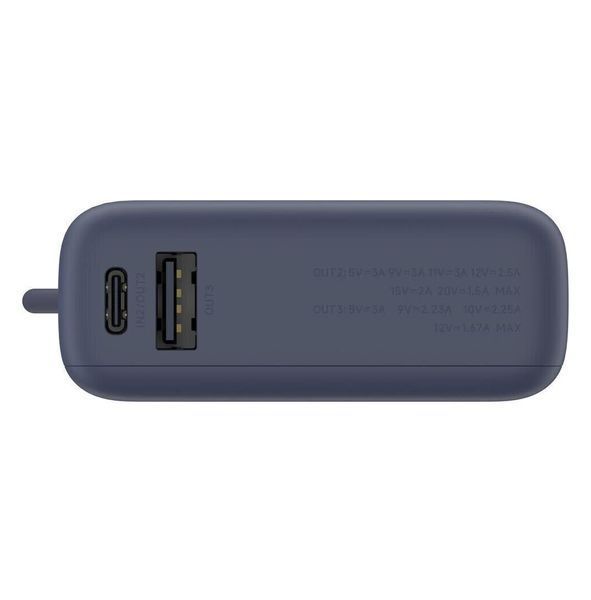 Зовнішній акумулятор Xiaomi 33W Power Bank 10000 (Integrated Cable) Ice Blue GL 553594337 фото