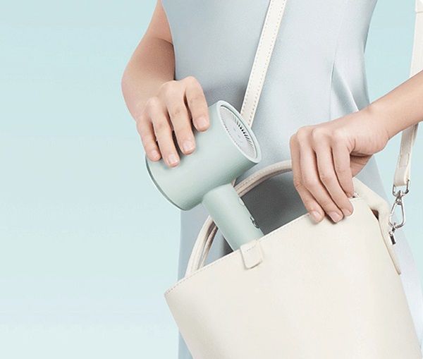 Фен Xiaomi Mijia Negative Ion Hair Dryer H301 Green + (перехідник на EU розетку) 487306364 фото