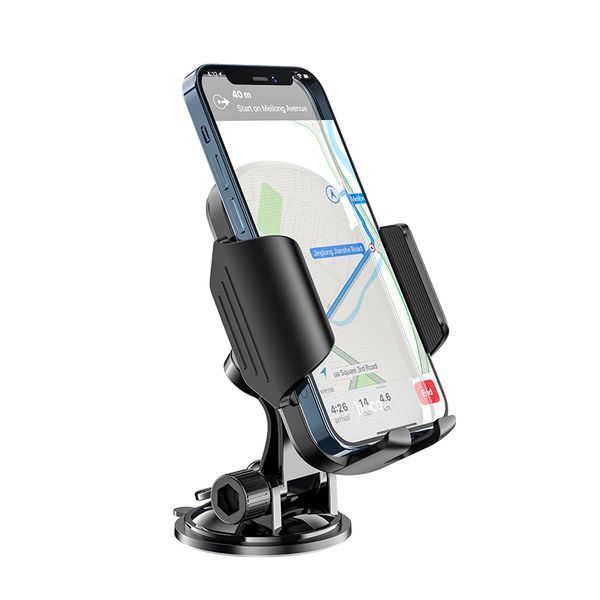 Автодержатель для телефона HOCO CA82 Just fast suction cup car holder Black 482851834 фото