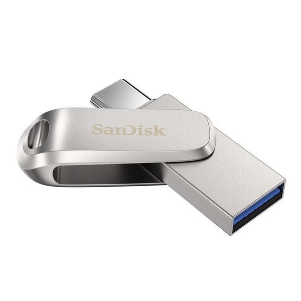 Флеш-накопичувач SanDisk USB 3.1 Ultra Dual Luxe Type-C 256Gb (150 Mb/s) 746403781 фото