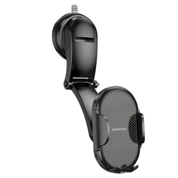 Автодержатель для телефона BOROFONE BH73 Charm press type center console car holder Black 822845257 фото