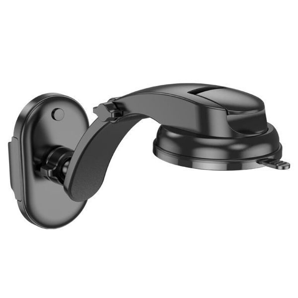 Автодержатель для телефона BOROFONE BH73 Charm press type center console car holder Black 822845257 фото