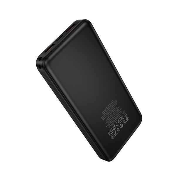 Зовнішній акумулятор HOCO J154 Victorious 22.5W+PD20W fully compatible power bank(10000mAh) Black 680122657 фото